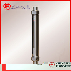 G30-15 all stainless steel  glass tube flowmeter  good appearance [CHENGFENG FLOWMETER] threaded type easy installation high anti-corrosion